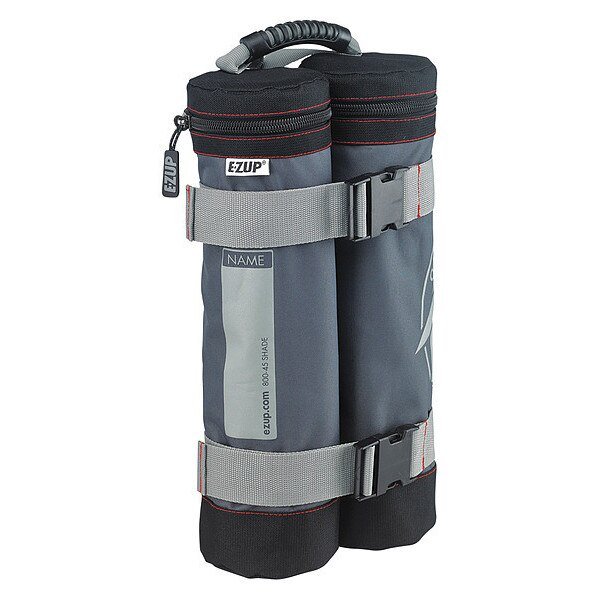 Instant Shelter Weight Bag, Gray w/B, PK2, E-Z Up, Mfr#: WB3GYBK2