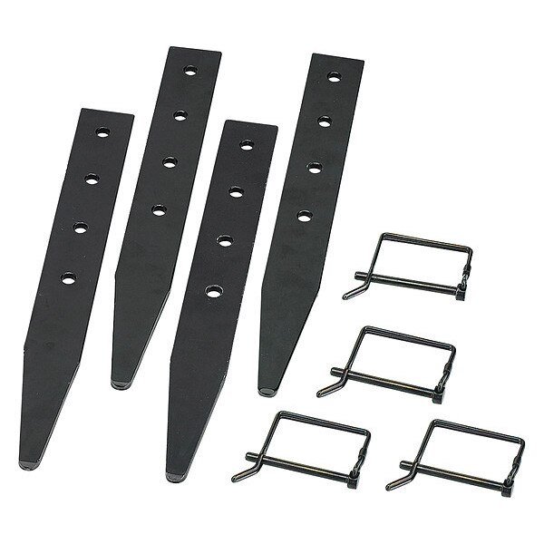 Instant Shelter Heavy Duty Stakes, Q, PK4, E-Z Up, Mfr#: SHD3QRP4SGCB