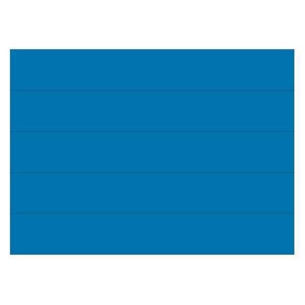 Magnetic Tape Strips, 7/8"x6", Blue, PK25, Mastervision, Mfr#: FM2501
