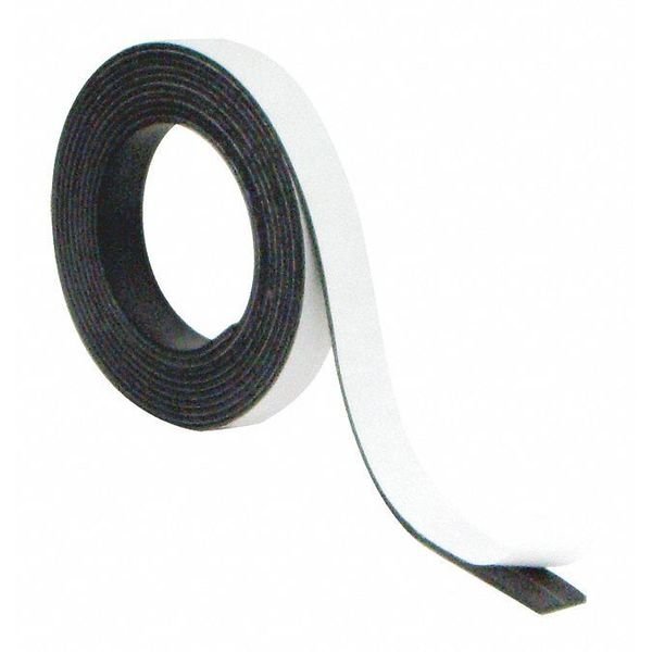 Adhesive Tape Roll, 1/2" x7ft., Black, Mastervision, Mfr#: FM2319