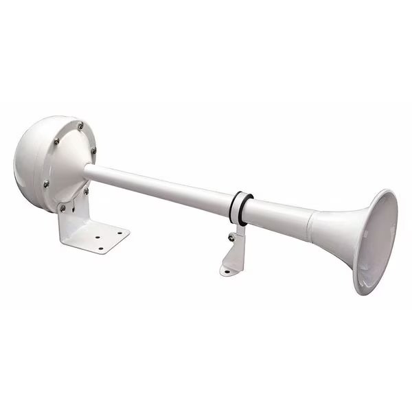 Air Horn, Single Trumpet, Low Tone, SS, Wolo, Mfr#: 1110