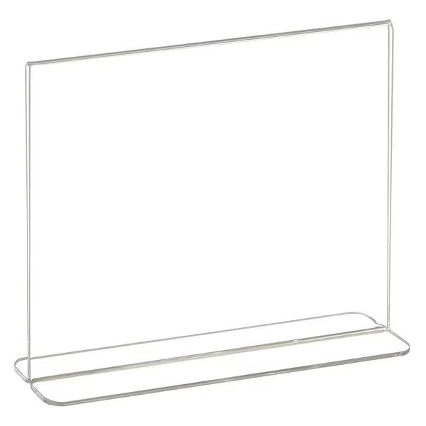Counter Sign Frame, 5 1/2" x 7", PK24, Econoco, Mfr#: HP/CT57H