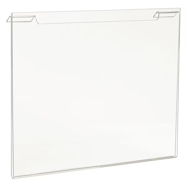 Sign, Slatwall/Grid, 8 1/2" H x 11 W", PK24, Econoco, Mfr#: HP/SG811H