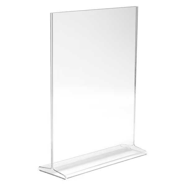 Counter Sign, 8 1/2" x 11", Top Load, PK24, Econoco, Mfr#: HPCT811VTP