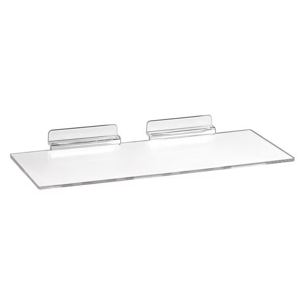 Slatwall, Shoe Shelf, 4" x 10", PK100, Econoco, Mfr#: JM410/ST
