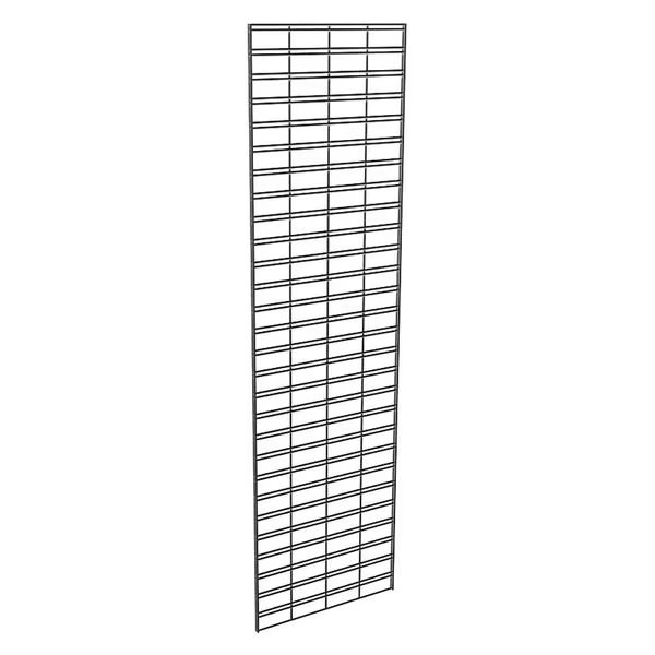 Wire Slatgrid Panel 2ft. x 7ft., Black, 3PK, Econoco, Mfr#: P3STG27B