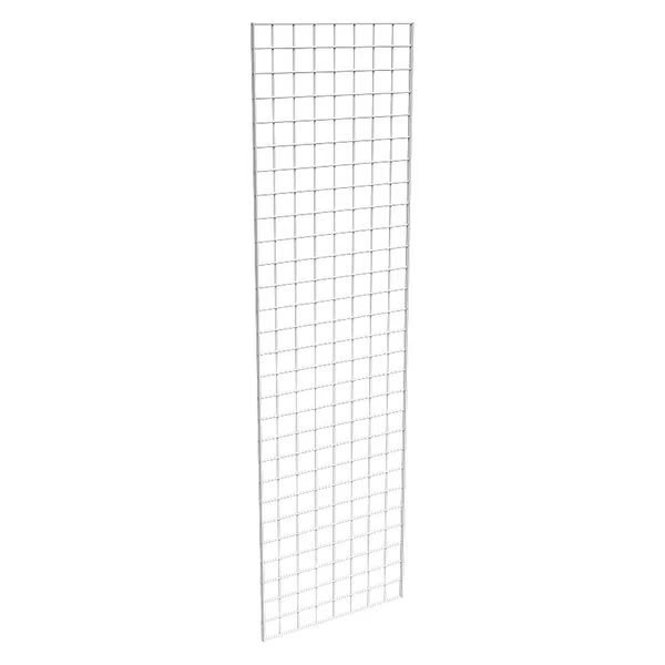 Wire Grid Panel 2 ft. x 7 ft., White, 3PK, Econoco, Mfr#: P3WTE27