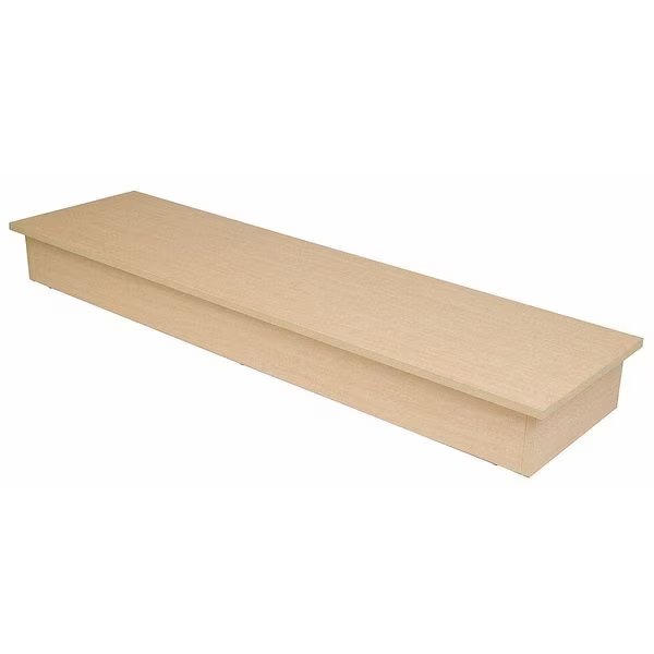 Wood Platform Base, Cubbies, 60" x 16"x 6", Econoco, Mfr#: WD6016-MP
