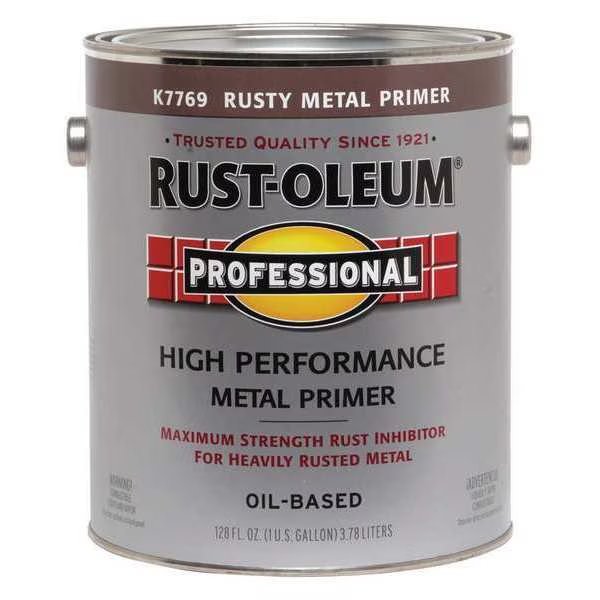 Pro Flat Primer, Gloss, Rusty Metal, Professional, Mfr#: K7769402
