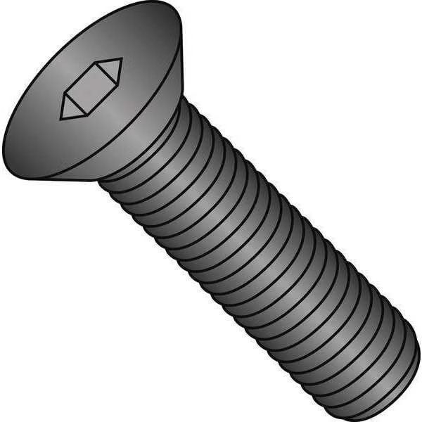 5/16"-24 Socket Head Cap Screw, Black Oxide Alloy Steel, 1 in Length, 100 PK, American Sockets, Mfr#: 3216CSFL