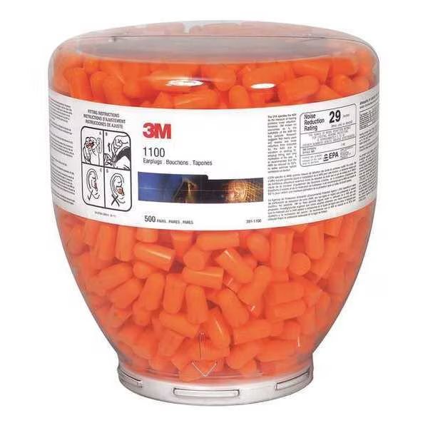Disposable Bullet Shape, Orange, 3M, Mfr#: 391-1100