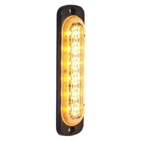 Thin 4.5 Inch Amber Vertical LED Strobe Light, Buyers Products, Mfr#: 8891910