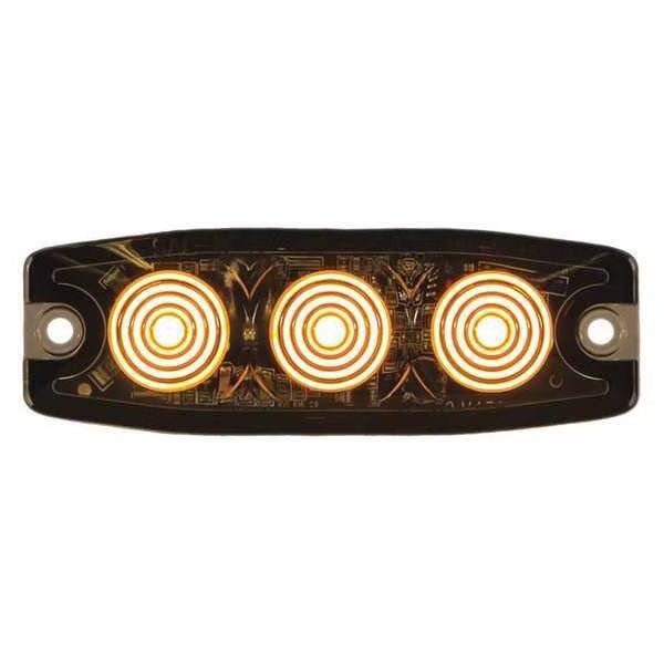 Ultra Thin 3.5 Inch Amber LED Strobe Light, Buyers Products, Mfr#: 8892230