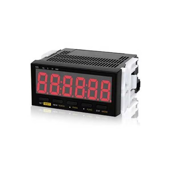Panel Tachometer, Relay Out, 100-240VAC, Shimpo, Mfr#: DT-501XA-CPT