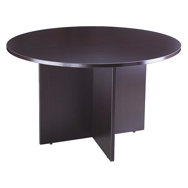 Round Table, 47", Mocha, Boss, Mfr#: N123-MOC