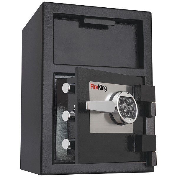 Fire King Depository Security Safe, Fireking, Mfr#: SB20104-BLEL