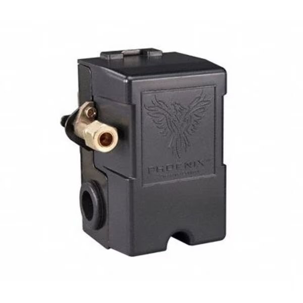 AirCompressorSwitch, Standard, 45-175psi, Phoenix, Mfr#: 69MB9Y