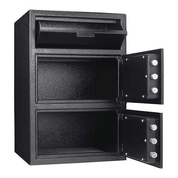Dual Lock Keypad Depository Safe 1.6/2 Cu Ft, Barska, Mfr#: AX13312