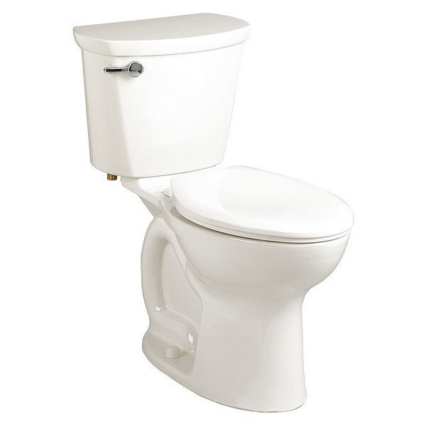 Cadet Pro Right Height Elongated 1.28 Gp, 1.28 gpf, Cadet Flushing System, Floor Mount, Elongated, American Standard, Mfr#: 215AA.104.020