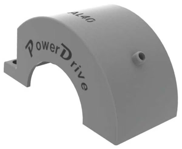 Chain Coupling Cover, O D 4-3/4 In, Powerdrive, Mfr#: AL50