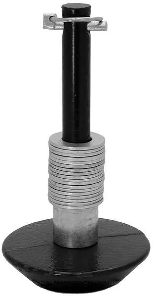 Shoe Assembly, 6 In, For Western 49071, Snowplow Aftermarket Manufacturing, Mfr#: 1303220