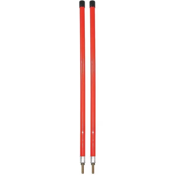 Marker, Nylon, Orange, 24 In, PK2, Snowplow Aftermarket Manufacturing, Mfr#: 1308103
