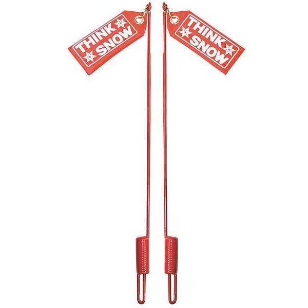 Blade Guide Kit, 25 In, Red, w/Flag, Snowplow Aftermarket Manufacturing, Mfr#: 1308210