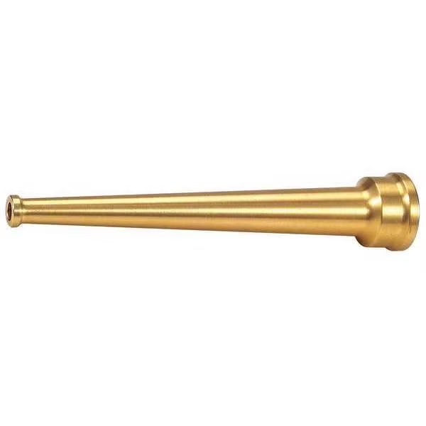 Fire Hose Nozzle, 1-1/2 In., Brass, EnjoyTool Select, Mfr#: 6AKC4