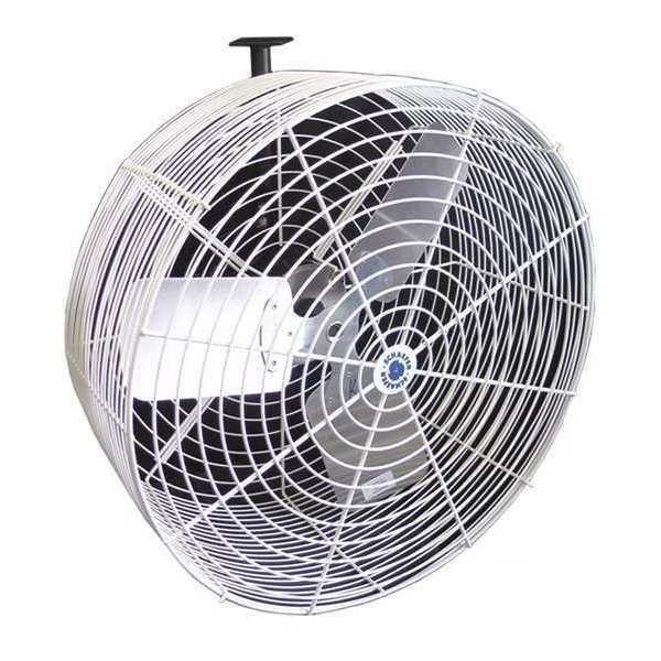 Standard-Duty Industrial Fan 24" Non-Oscillating, 115/230VAC, 7860 CFM, Schaefer, Mfr#: GVK24