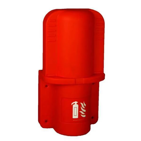 Fire Extinguisher Cabinet, Surface Mount, 16 in Height, 5 lb, Plastic, Jonesco, Mfr#: JFEX03