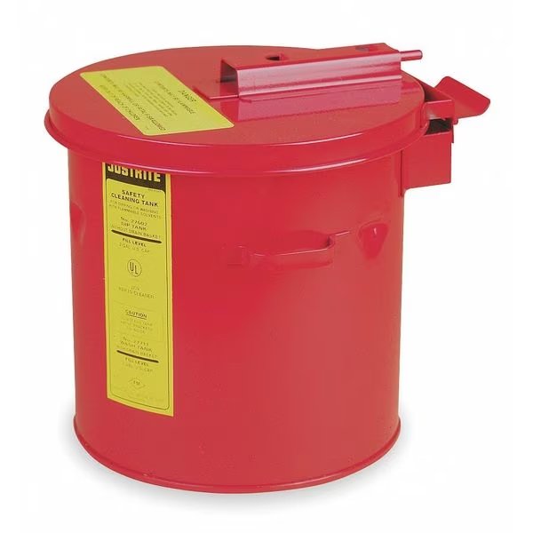 Cleaning/Dip Tank, Benchtop, 5 gal., Justrite, Mfr#: 27605