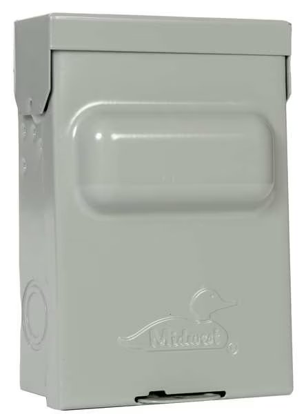 Fusible Air Conditioning Disconnect Switch, 240V AC, NEMA 3R, Ge, Mfr#: U065F1