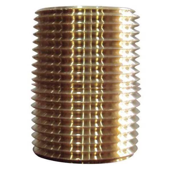 3/4" MNPT x 1-3/8" TBE Brass Close Pipe Nipple PK5, EnjoyTool Select, Mfr#: 6AZD9