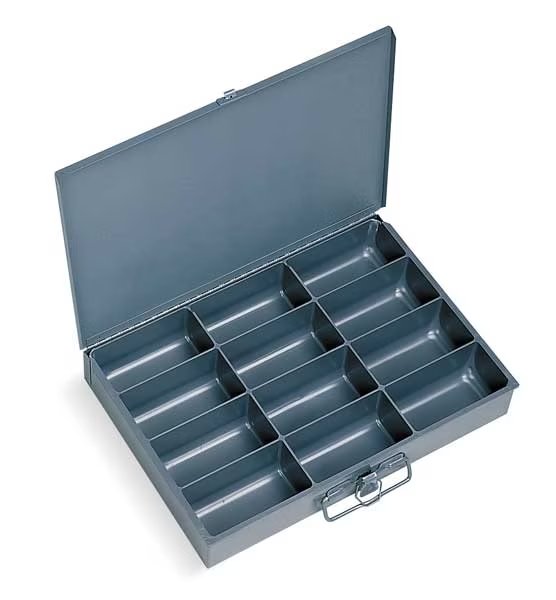 Compartment Drawer with 12 compartments, Steel, Durham Mfg, Mfr#: 211-95-D937