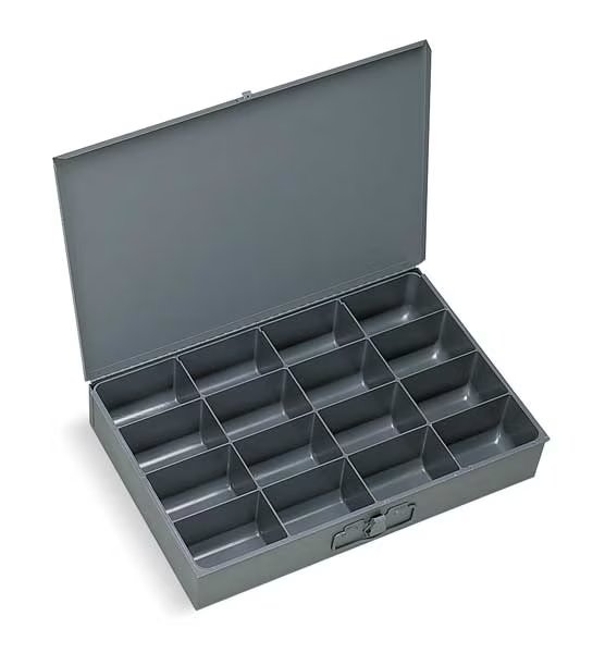 Compartment Drawer with 16 compartments, Steel, Durham Mfg, Mfr#: 209-95-D938