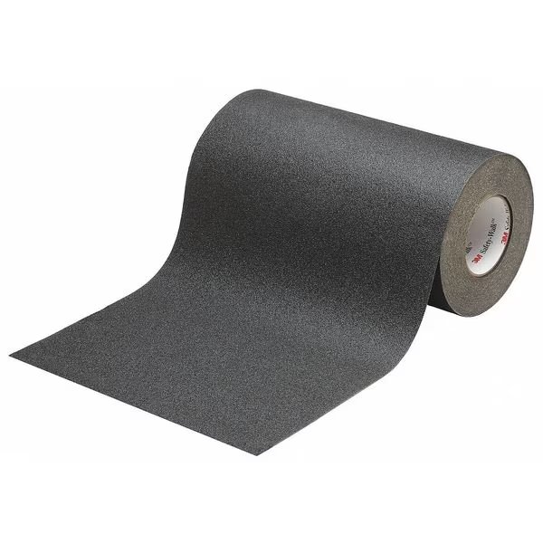 Anti-Slip Tape, Black, 12 in x 60 ft., 3M, Mfr#: 610