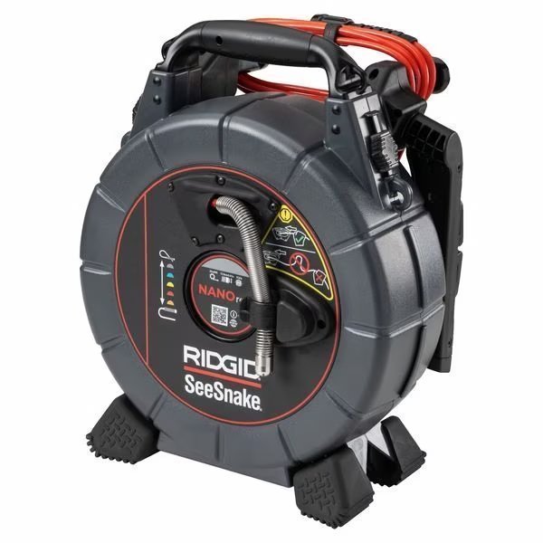 Drain Inspection Camera, 0.28" dia Cable, Ridgid, Mfr#: 70038