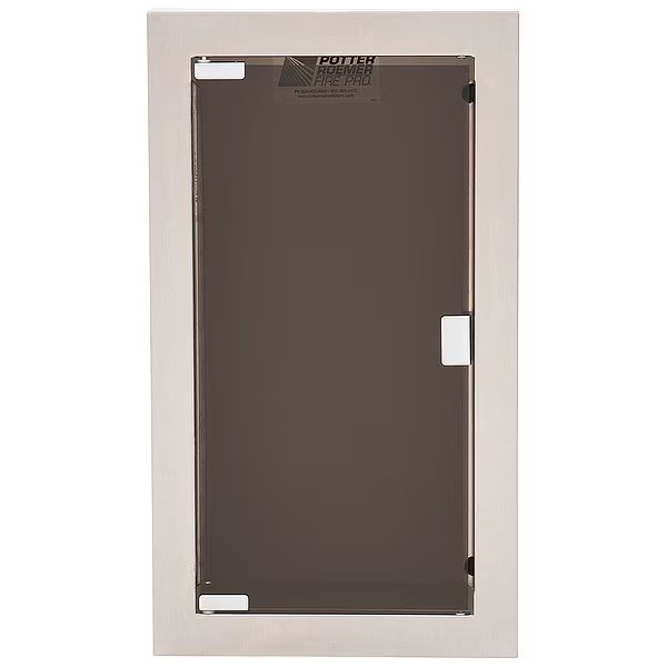 Fire Extinguisher Cabinet, Semi Recessed, 26 3/4 in Height, 10 lb, Buena, Mfr#: 7162-A-19