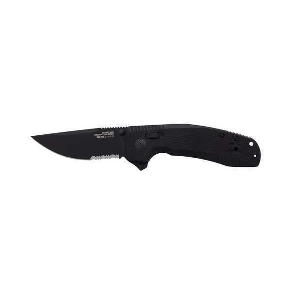 Utility Knife, Serrated, 2-3/4" Blade L, Sog, Mfr#: 12-38-03-41