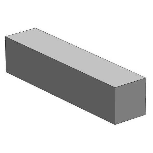 Flat Bar Stock, Aluminum, 1/2 in Over. W, EnjoyTool Select, Mfr#: 61S.5-24