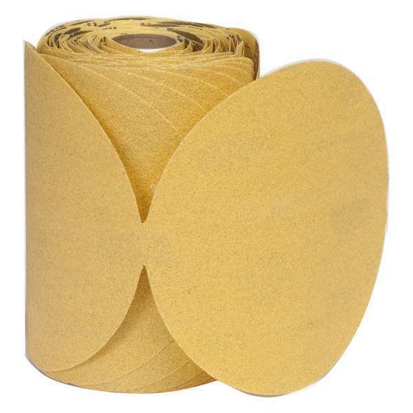 PSA Sanding Disc Roll, 5 in Dia, P150 G, Norton Abrasives, Mfr#: 66261183809
