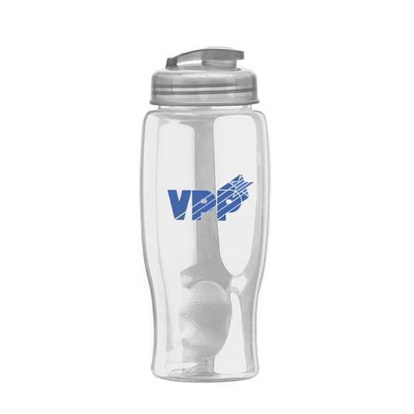 Water Bottle, 27oz., Clear, Quality Resource Group, Mfr#: TB27UGS