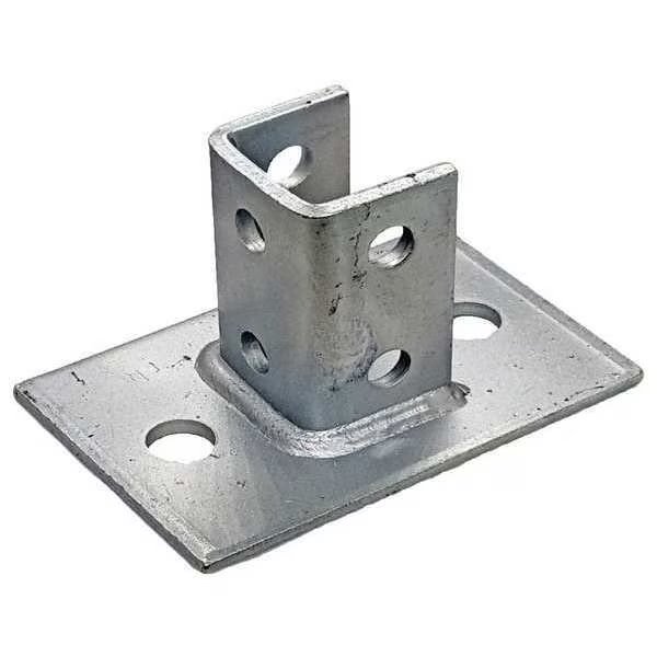 Strut Channel Fitting, Silver, 1/4, Vast, Mfr#: V61SQSS