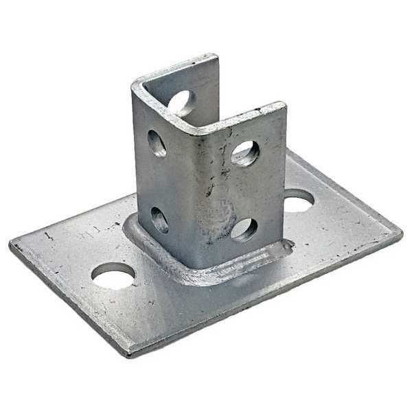 Strut Channel Fitting, Silver, 1/4, Vast, Mfr#: V61SQS2