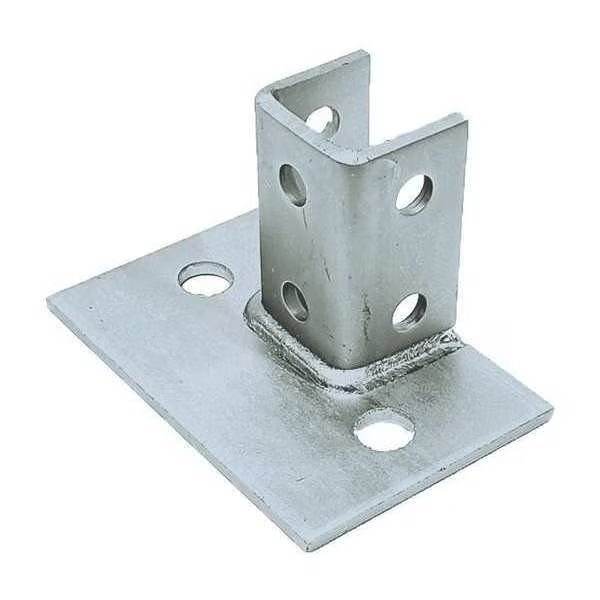 Strut Channel Fitting, Silver, 1/4, Vast, Mfr#: V62SQS2