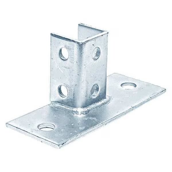 Post Base, 3-1/4X8" Flush Mount E/G, Vast, Mfr#: V63SQEG