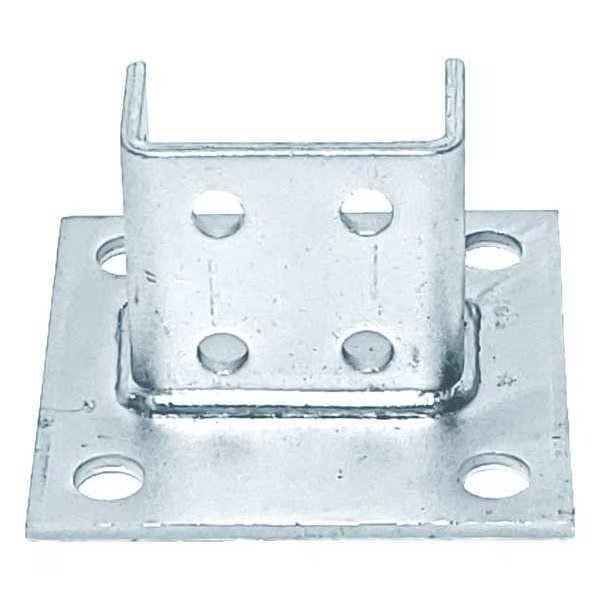 Strut Channel Fitting, Silver, 1/4, Vast, Mfr#: V70SQEG