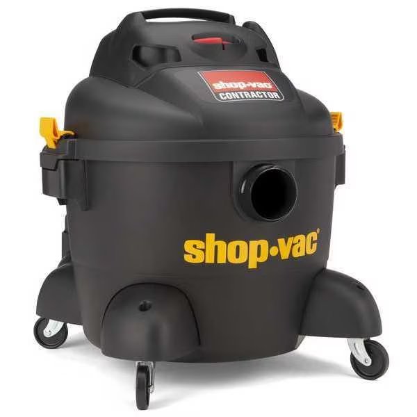 Shop Vacuum, 6 gal, Plastic, 145 cfm, Shop-Vac, Mfr#: 9653606