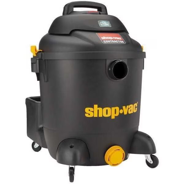Shop Vacuum, 12 gal, Plastic, 105 cfm, Shop-Vac, Mfr#: 9627106