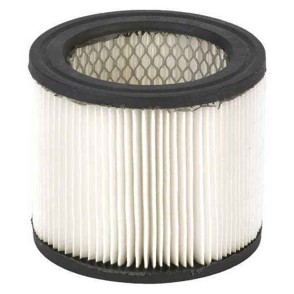 Vacuum Filter, Fits Shop-Vac Vacuum Brand, 5 3/4 in, Fits H87S/Hangup/P12S/Wallmount Models, Shop-Vac, Mfr#: 9039833